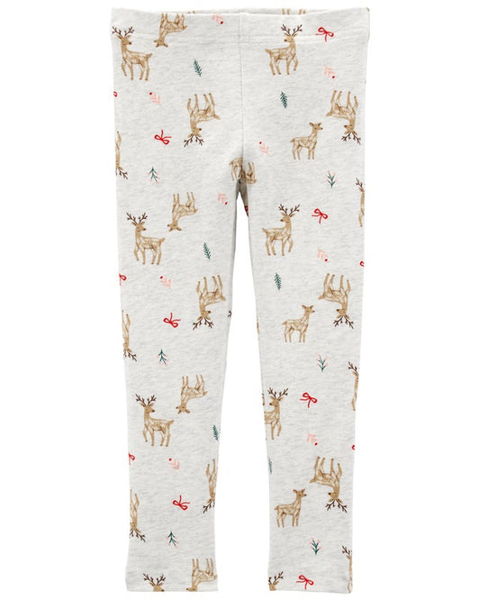 Carter's Toddler Girl Reindeer Leggings