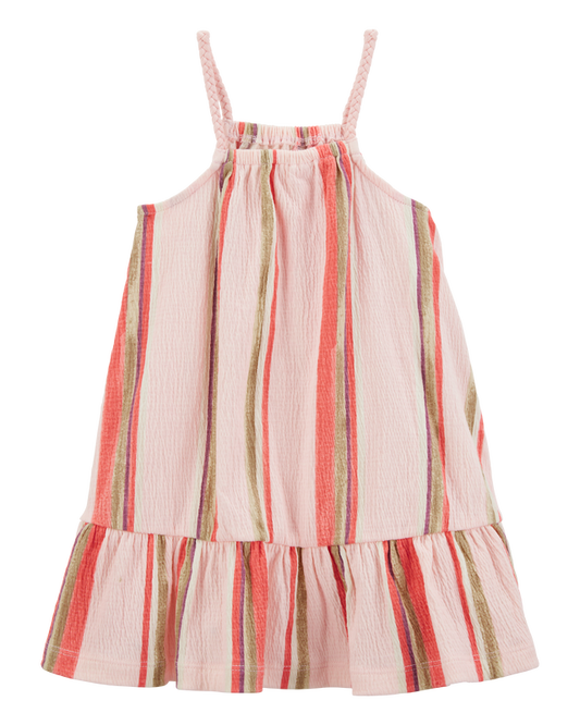 Carter's Toddler Striped Geo Print Dress