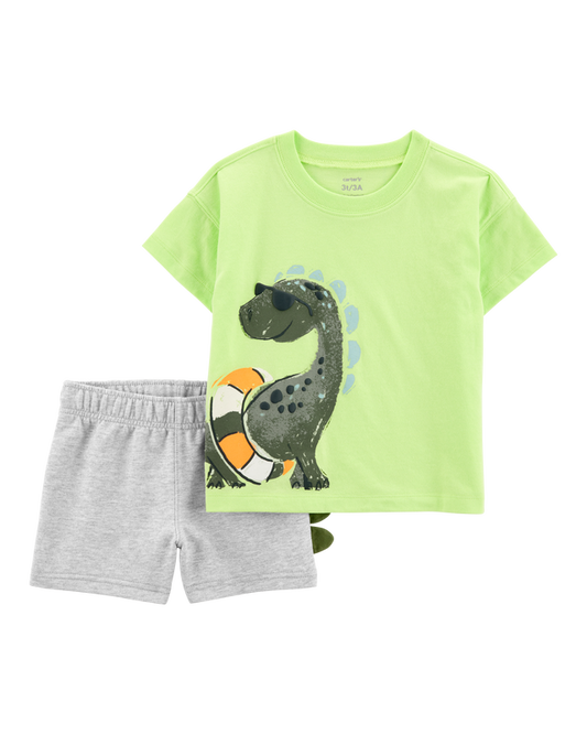 Carter's Dinosaur 2-Piece Short Set