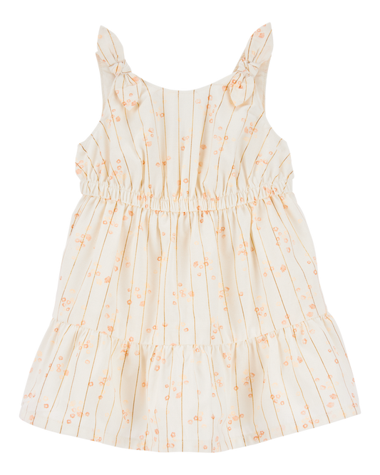 Carter's Baby Floral Tiered Dress - Ivory