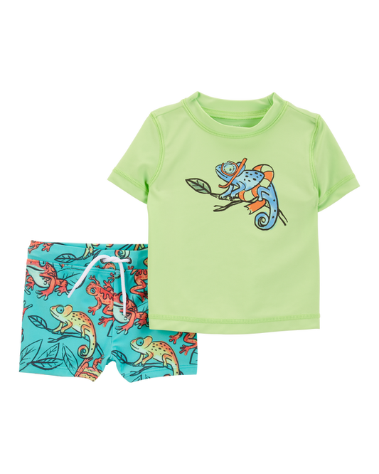 Carter's 2-Piece Stingray & Swim Trunk Set