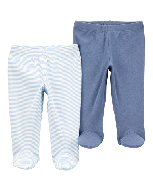 Carter's 2-Pack Baby Footed Pants