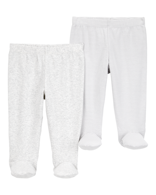 Carter's 2-Pack Baby Footed Pants