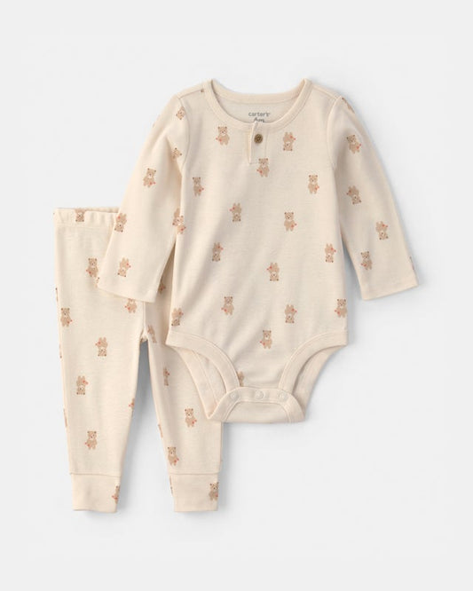 Carter's Baby 2-Piece Bear Bodysuit & Pant Set