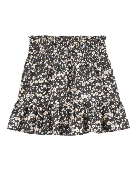 Oshkosh Floral Print Drawstring Skirt