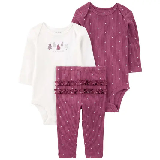 Carter's Baby 3-Piece Heart Little Character Set