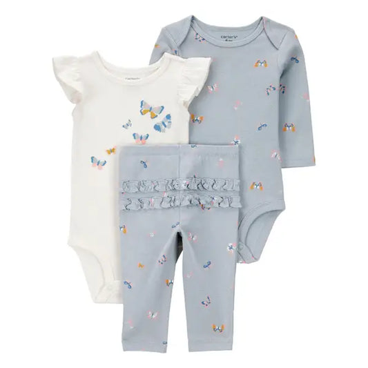 Carter's 3-Piece Butterfly Little Character Set