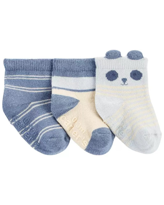 Carter's Baby 3-Pack Panda Booties