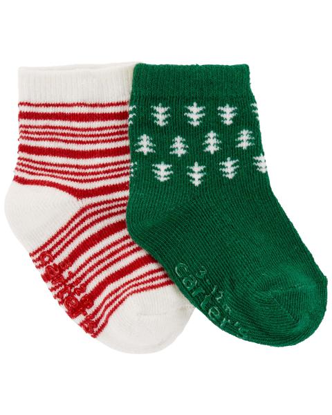 Carter's Baby 2-Pack Christmas Booties
