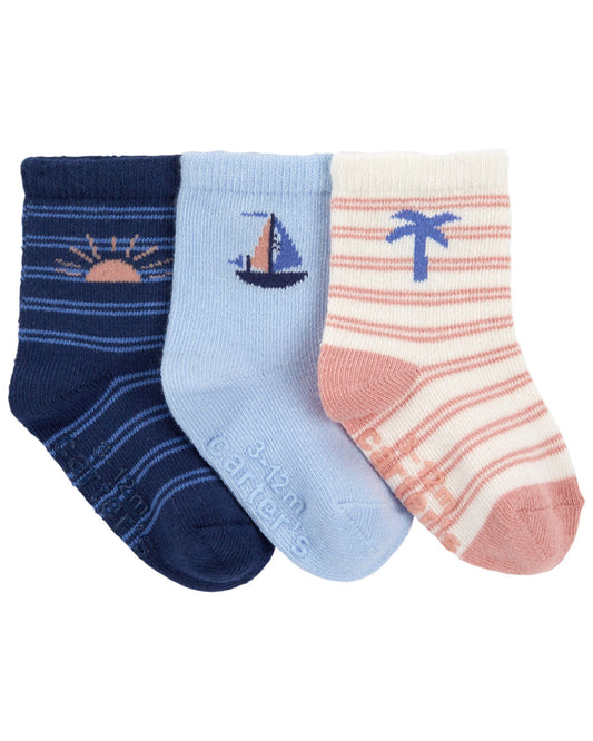 Carter's Baby 3-Pack Vacation Booties