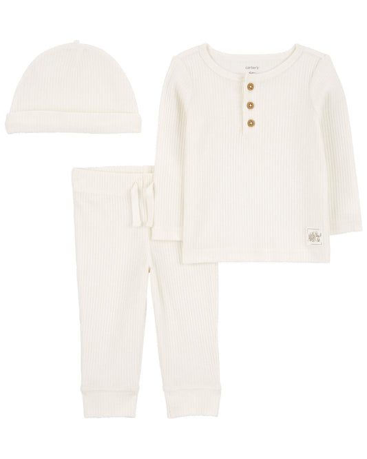 Carter's Baby 3-Piece Cotton Blend Outfit Set