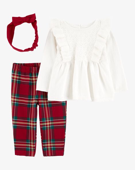 Carter's Baby 3-Piece Holiday Outfit Set