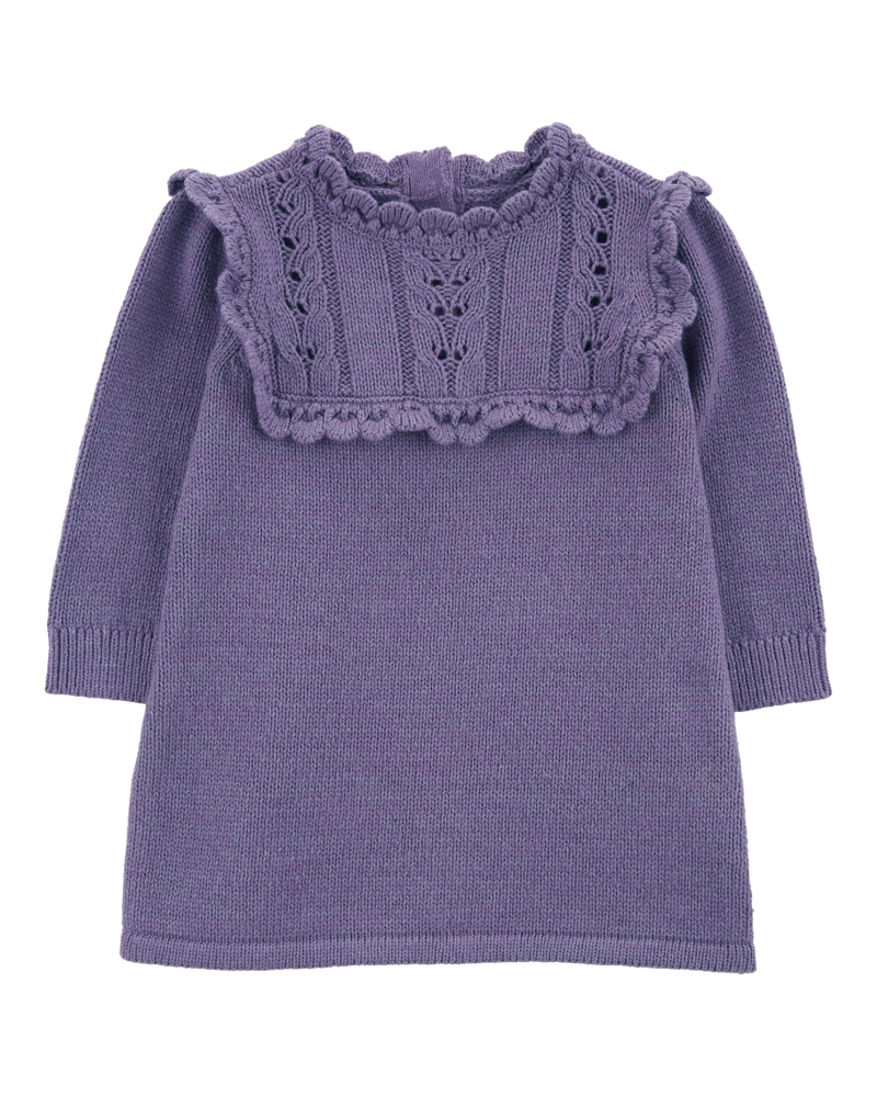 Oshkosh Baby Long-Sleeve Sweater Knit Dress