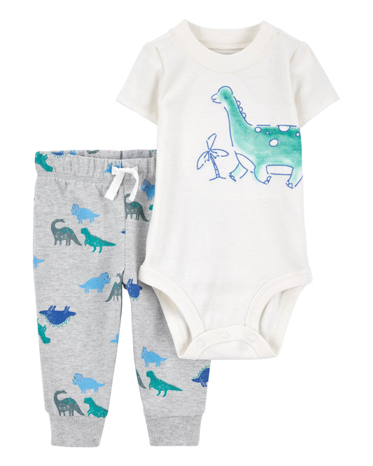 Carter's 2-Piece Dinosaur Bodysuit Pant Set