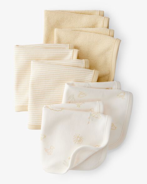 Carter's Baby 6-Pack Wash Cloths - Yellow