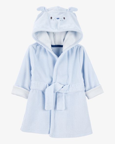 Carter's Baby Dog Hooded Terry Robe - Blue