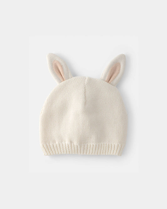 Carter's Baby Crochet Easter Bunny Hat - Cream