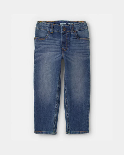 Oshkosh Toddler Neutral Dark Wash Straight-Leg Jeans