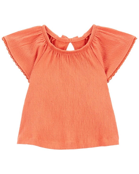 Carter's Toddler Crinkle Jersey Top