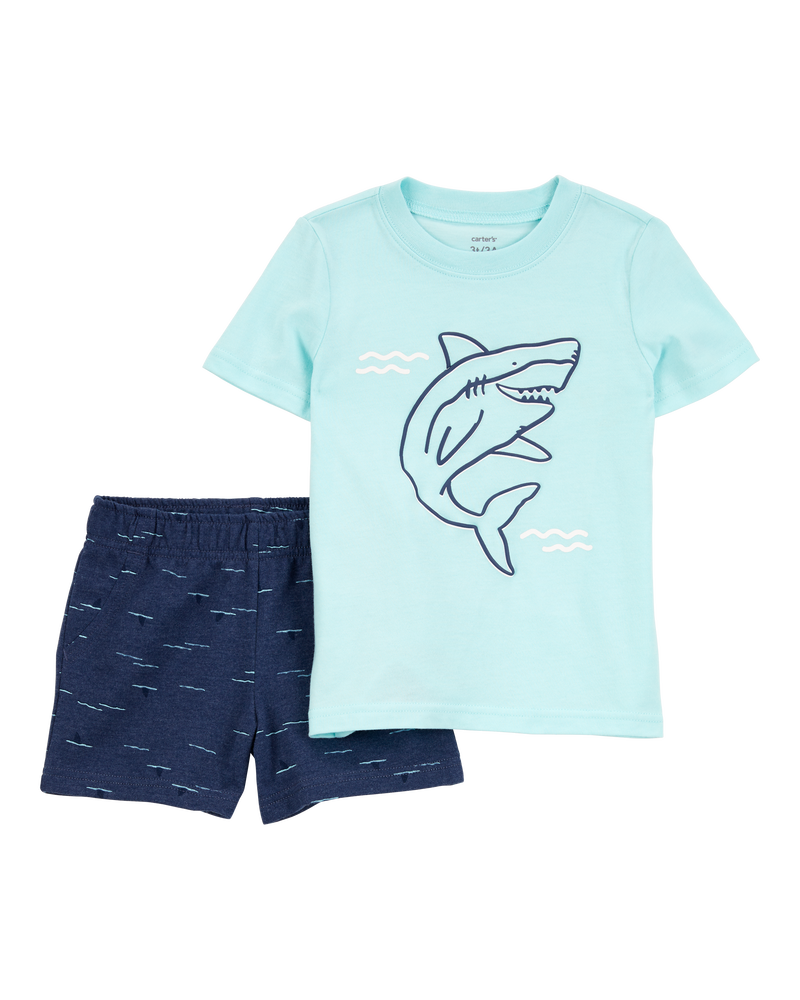 Carter s Toddler 2 Piece Shark Outfit Set Carter s Oshkosh