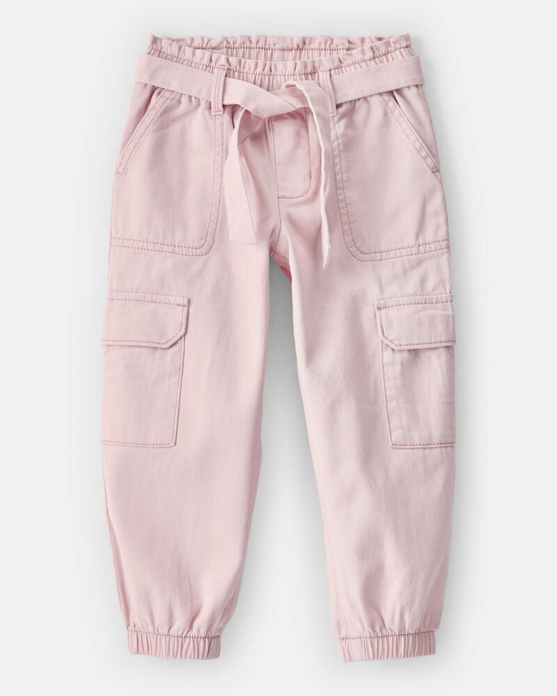 Carter's Toddler Girl Cotton Cargo Joggers Pink – Carter's Oshkosh
