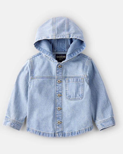 Oshkosh Toddler Boy Denim Fashion Jacket - Blue