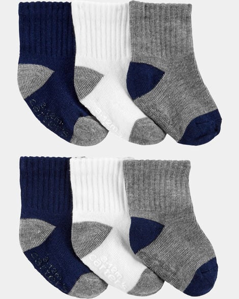 Carter's Toddler Boy 6-Pack Ankle Socks