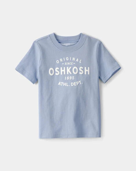 Oshkosh Toddler OshKosh Logo Short-Sleeve Graphic Tee - Blue