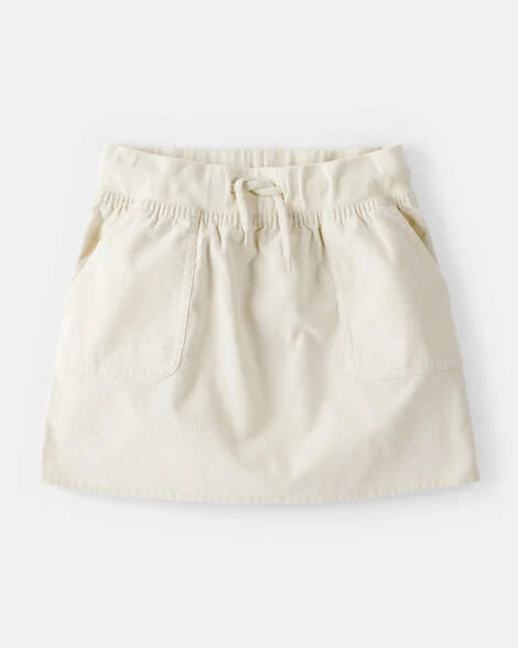 Carter's Girls Corduroy Skirt - Cream