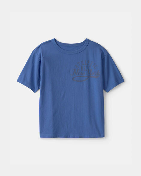 Oshkosh Boys New York Graphic Tee - Blue