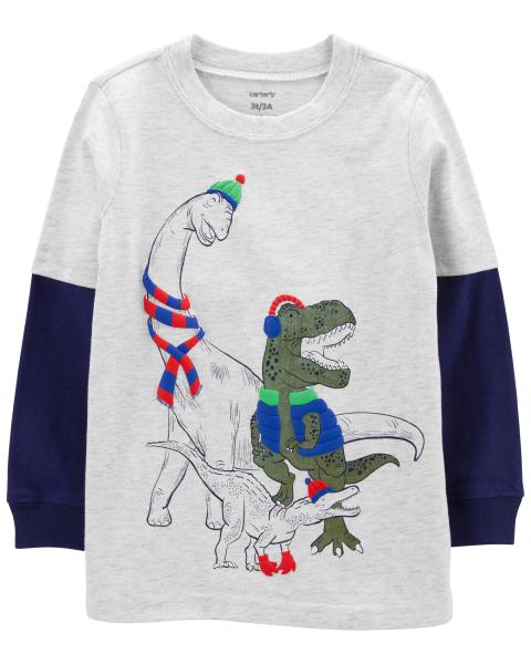 Carters sales dinosaur shirt