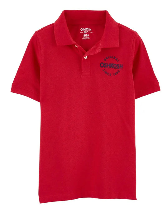 Oshkosh Cotton Polo Shirt with Logo