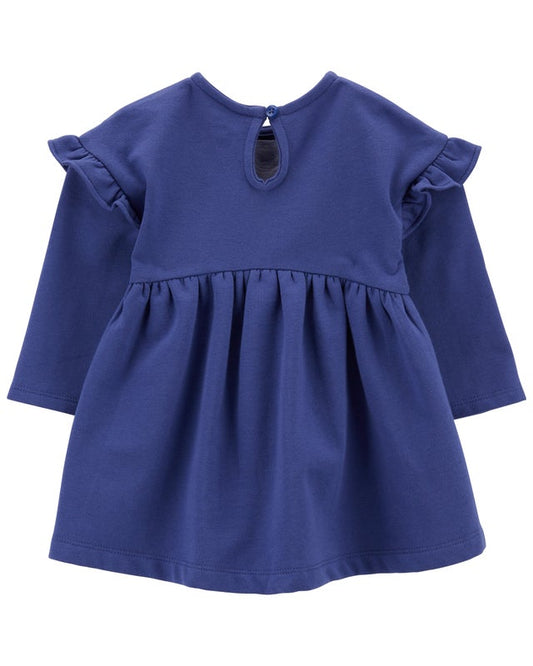 Carter's Baby Girl Navy Floral Long Sleeve Dress