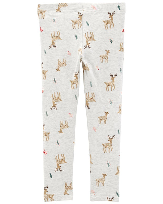 Carter's Toddler Girl Reindeer Leggings