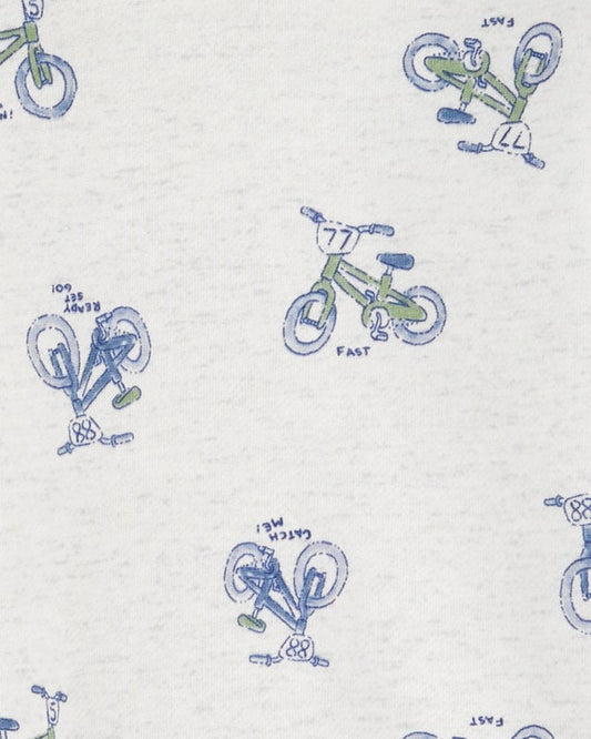 Carter's Toddler 2-Piece Bicycle Fleece Pullover & Pull-On Pant Set