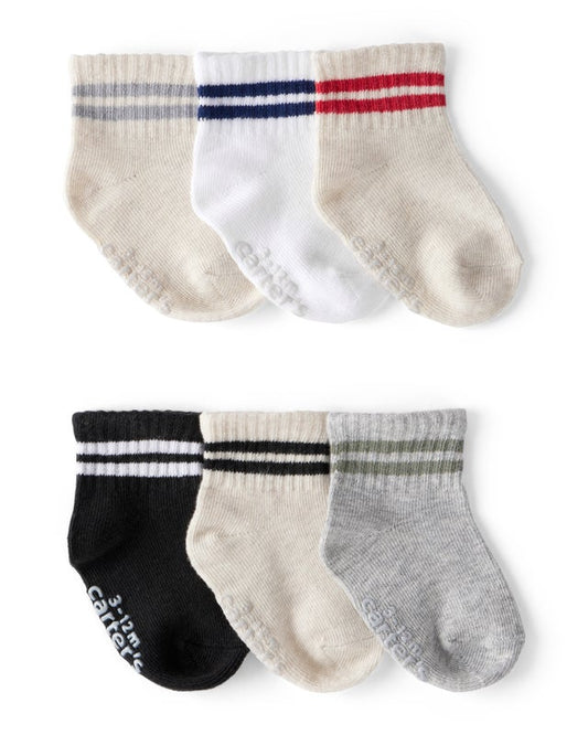 Carter's Baby Boy 6-Pack Ankle Socks