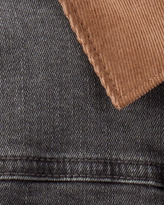 Oshkosh Toddler Boy Western Denim Long-Sleeve Button-Down Shirt - Black