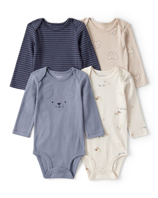 Carter's Baby 4-Pack Long-Sleeve Original Bodysuit