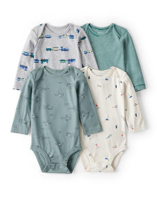 Carter's Baby 4-Pack Long-Sleeve Original Bodysuit