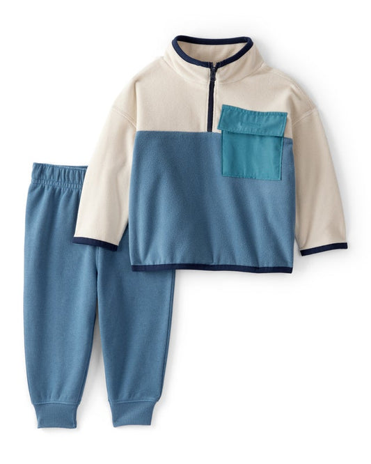 Carter's Baby Boy 2-Piece Colorblock Pullover and Joggers Set