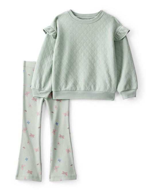 Carter's Baby 2-Piece Butterfly Sweater and Pant Set