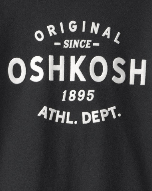 Oshkosh B'Gosh Black Logo Long Sleeve