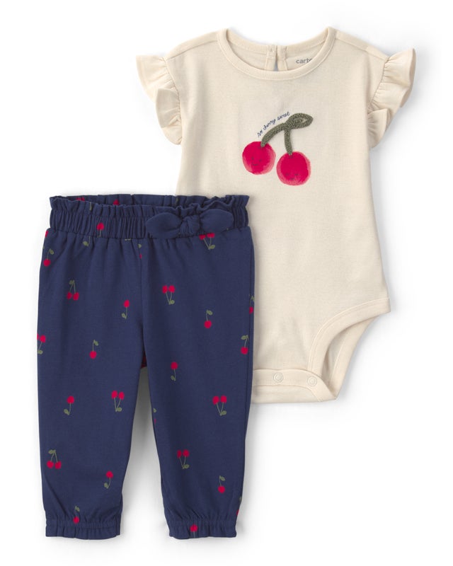 Carter's Baby Girl 2-Piece  Bodysuit & Pant Set
