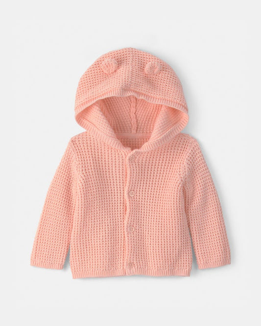 Carter's Baby Hooded Cotton Cardigan