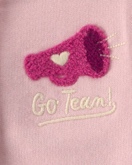 Carter's Baby Girl 3-Piece Varsity French Terry Layering Set - Pink