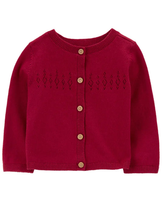 Carter's Red Knit Sweater