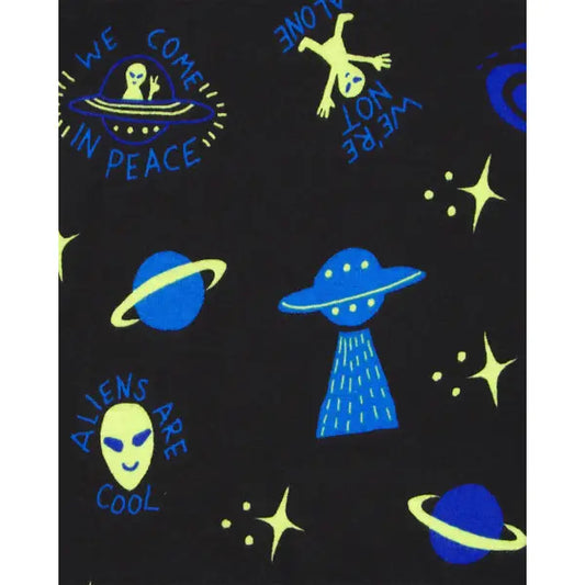 Carter's Boy's 4-Piece Space Alien 100% Snug Fit Cotton Pajamas