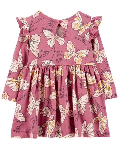 Carter's Baby Butterfly Jersey Dress