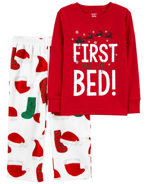 Carter's Baby 2-Piece Christmas Cotton & Fleece Pajamas