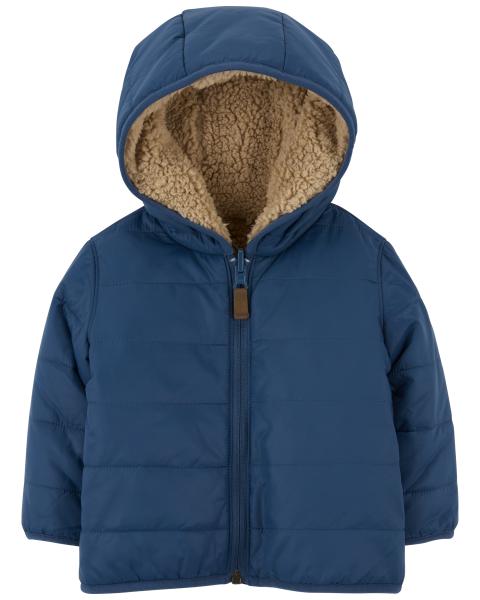 Carter's 2-In-1 Reversible Inside Out Puffer Jacket